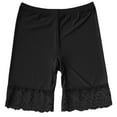 thumbnail image 1 of CHUOU Summer Thin Ice Silk Light Pants Wave Three Point Leggings Comfortable Women's Shorts, 1 of 5