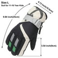 thumbnail image 1 of CHUOU Winter Outdoor Kids Boys Girls Snow Skating Snowboarding Windproof Warm Ski Gloves, 1 of 3