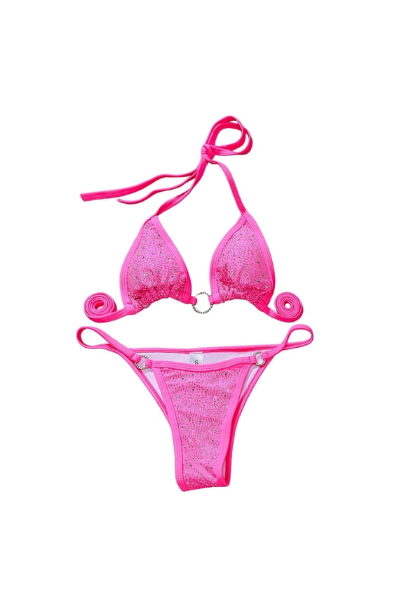 Women Bandeau Bandage Bikini Set Push Up Brazilian Swimwear Beachwear Swimsuit