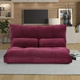 thumbnail image 1 of Harper & Bright Designs Floor Lazy Sofa Bed with Pillows, Floor Sofa Chair, Floor Futon Sofa Bed, Folding Video Gaming Lounger Chair, Adjustable Folding Futon Sofa Bed, Portable Indoor Foam Sofa, 1 of 11