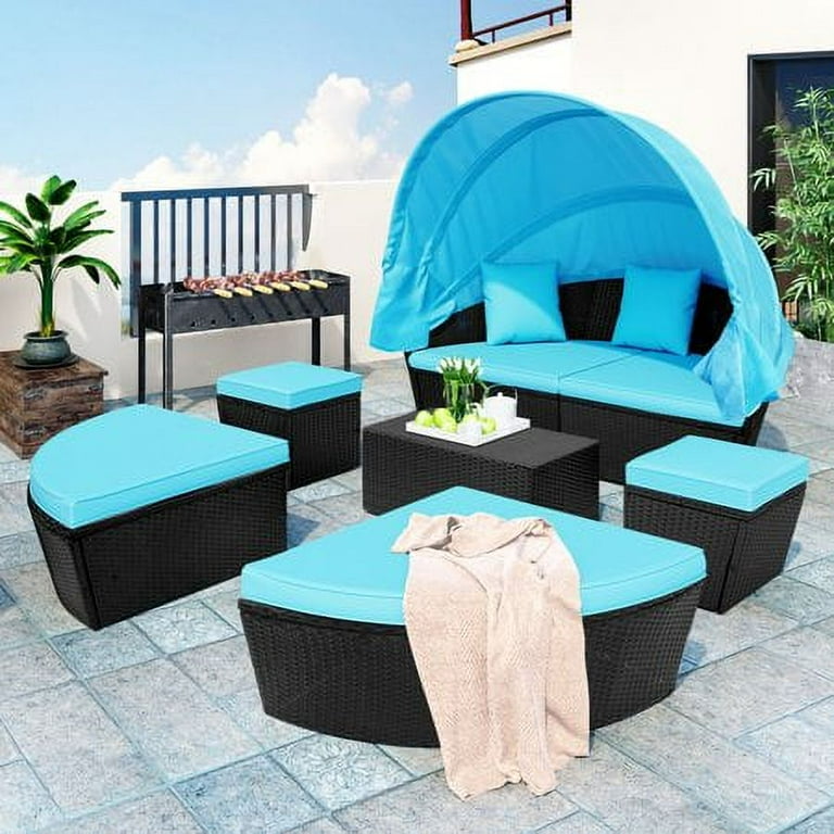 Clamshell best sale patio chair