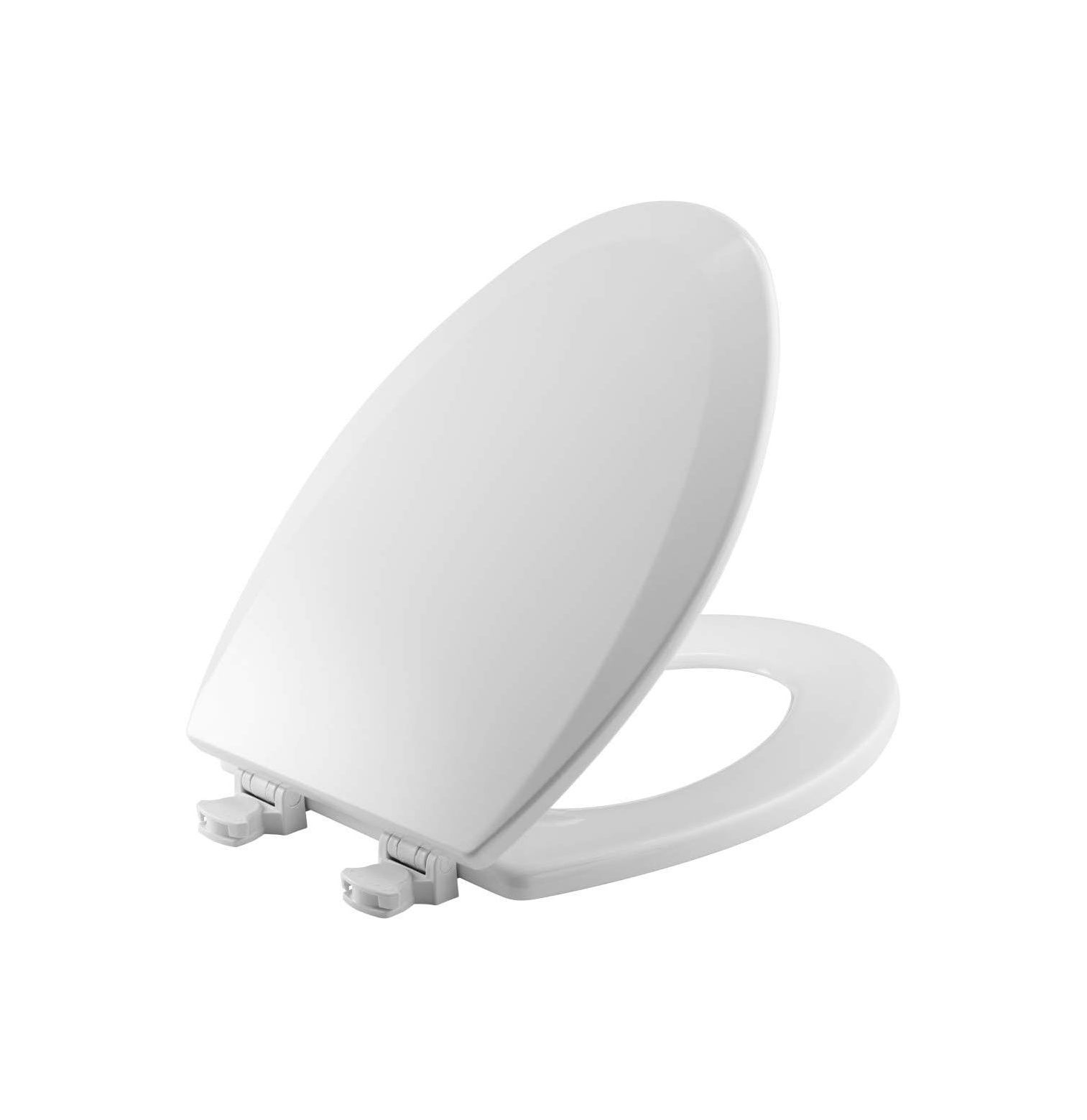CHURCH 585EC 000 Toilet Seat with Easy Clean & Change Hinge, ELONGATED