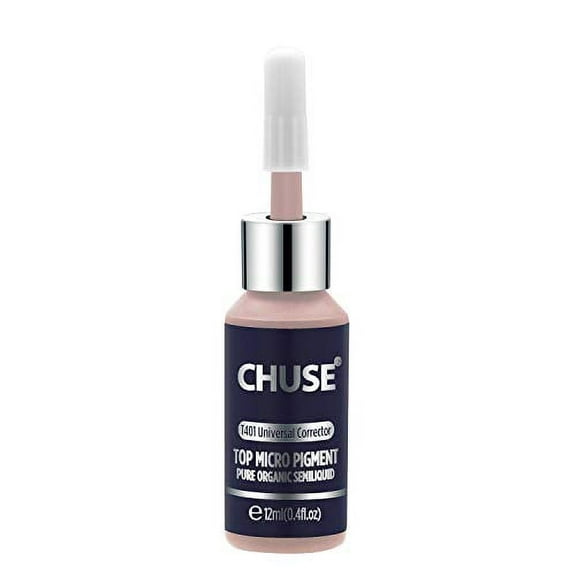 CHUSE T401, 12ml, Universal Corrector, Passed SGS,DermaTest Top Micro Pigment Cosmetic Color Permanent Makeup Tattoo Ink