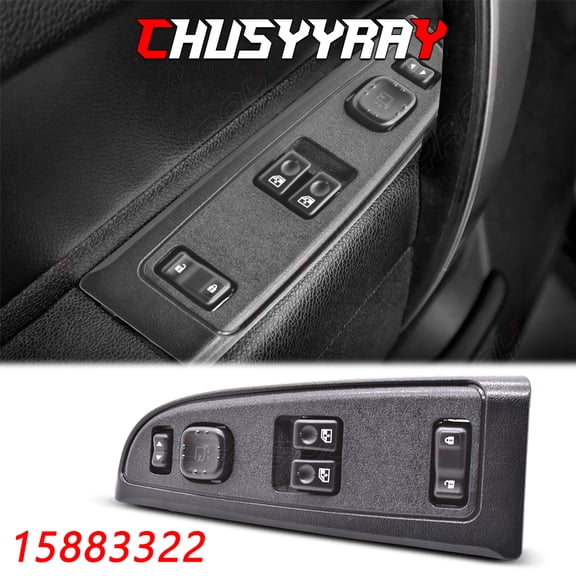 CHUSYYRAY 15883322 Driver Side Master Power Window Switch for GMC SIERRA 2500 CLASSIC 2007