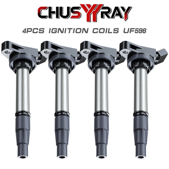 CHUSYYRAY 4Pcs Ignition Coils UF596 for Toyota Corolla iM 1.8L I4 2017-2018