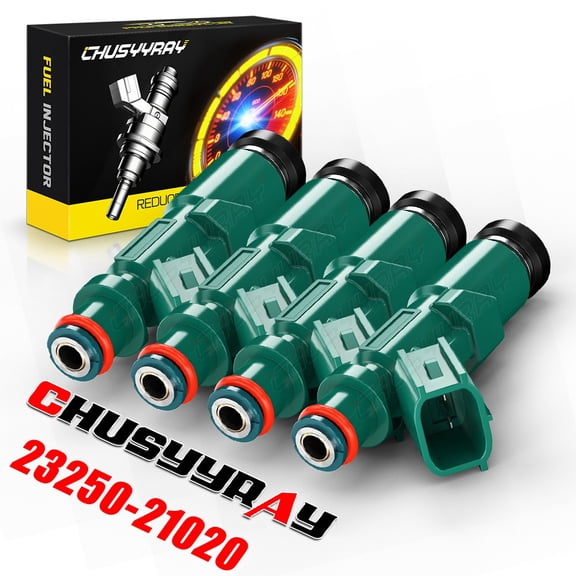 CHUSYYRAY 4pcs Upgrade Fuel Injectors for 2001-2009 Toyota Prius Hybrid 1.5L L4