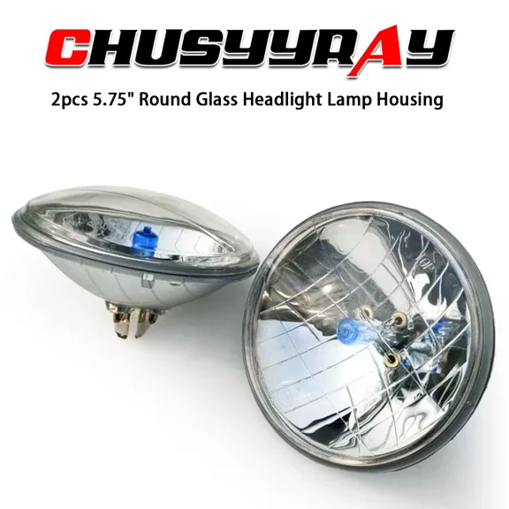 CHUSYYRAY 5-3/4 Inch Round Headlight Assembly 12.8L 780Cu In For 2019-2015 Volvo VHD