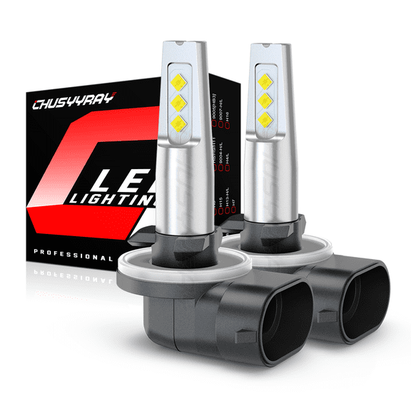 CHUSYYRAY 881 LED Fog Light Bulbs for Chevrolet SSR 2003-2006 6000K White 2 Pack