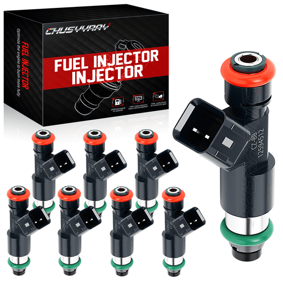 CHUSYYRAY 8x New Upgraded Fuel Injectors for Chevrolet Avalanche 2007 2008 2009 5.3L 12594512