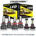 thumbnail image 1 of CHUSYYRAY 9005+H11+H16/5202 Combo 6pc Front LED Headlights + Fog Light Bulbs Kit Plug&Play, 1 of 14