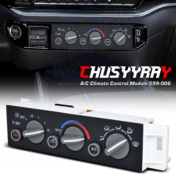 CHUSYYRAY A/C Climate Control Module 599-006 for Cadillac Escalade 1999-2000