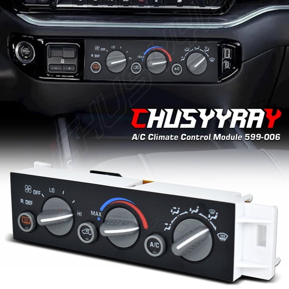 CHUSYYRAY A/C Climate Control Module 599-006 for GMC C2500 C3500 1996-2000