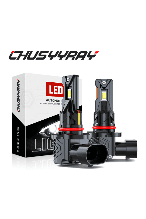 Easy Install 9005 LED High Beam Bulb Pure White Light