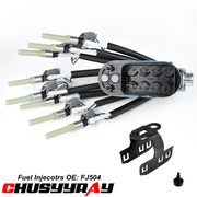 CHUSYYRAY FJ504 Spider Fuel Injector Upgrade for Chevy P30 V8 5.7L 1996-2000