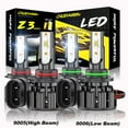 thumbnail image 1 of CHUSYYRAY For Honda Accord 2003-2007 LED Headlight 4 Bulbs White High/Low Beam 9005 9006, 1 of 11