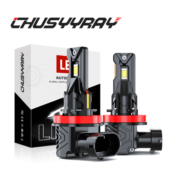 CHUSYYRAY H11 LED Headlight Conversion Kit Zero Blind Zone