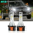 thumbnail image 1 of CHUSYYRAY H15 CSP LED Headlight High Beam DRL Lights Bulbs for Benz GLA GLK 6000K White, 1 of 11