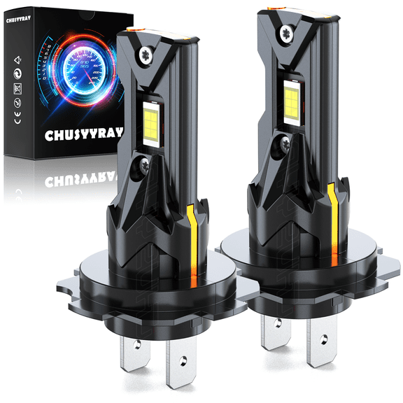 CHUSYYRAY H7 LED Headlight Bulbs for Honda Goldwing 1800 GL1800 2001-2017 Motorcycle Lamps
