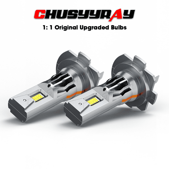 CHUSYYRAY H7 LED Headlight Low Beam Bulbs 6000K White for Hyundai Veloster 2012-2017, 2 Pack