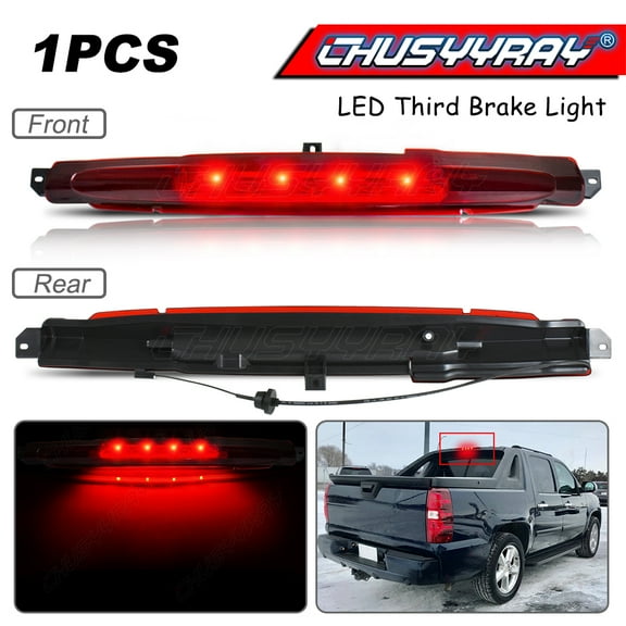 CHUSYYRAY LED 3rd Brake Light High Mount Stop Light 15201921 for Saab 9-7X 2005-2009