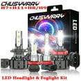 thumbnail image 1 of CHUSYYRAY LED Headlight Combo H7+H11+H11 High/Low Beam+Fog Light 6x Bulbs Kit 6000K Plug&Play, 1 of 13