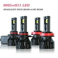 thumbnail image 1 of CHUSYYRAY LED Headlight High Low Beam Bulbs Upgrade Kit Compatible for Nissan Quest 2011-2017 4Pack, 1 of 10