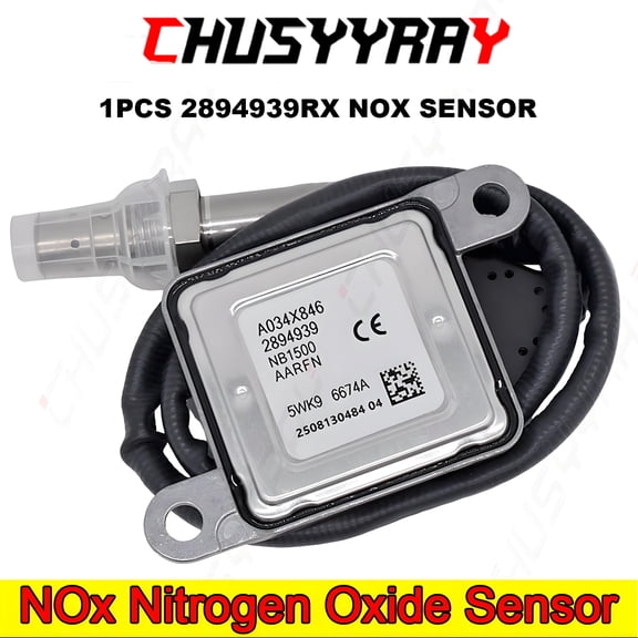 CHUSYYRAY Nox Nitrogen Oxide Sensor Outlet 2894939 5WK96674A for Cummins 6.7L ISB/QSB Engine