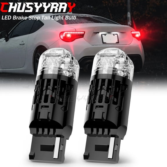 CHUSYYRAY Pair 7443 7440 Red LED Brake Tail Stop Light Bulbs for Toyota Sequoia 2001-2020