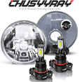 thumbnail image 1 of CHUSYYRAY Pair Bumper LED Fog Lights Driving Lamps For Dodge Grand Caravan 2011-2019 6000K White, 1 of 14