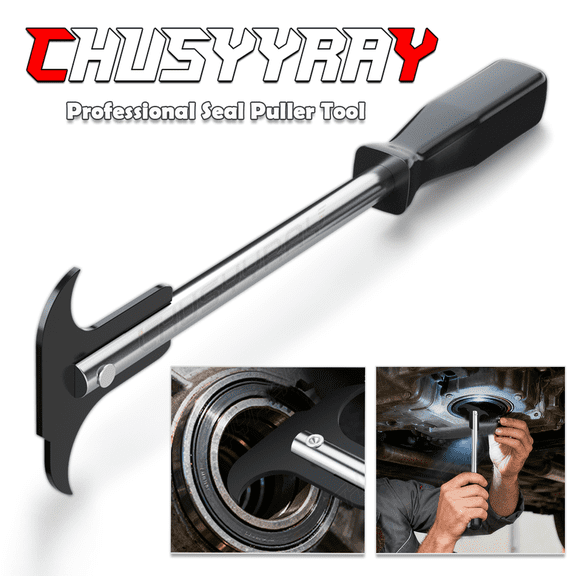 CHUSYYRAY Professional Seal Puller Tool with Dual Hook Tips Remove Oil and Grease Seals