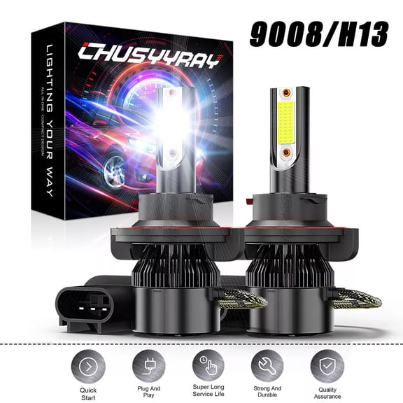 CHUSYYRAY for Ford F150 2004-2014 Luces Fuertes Para Coche Faro Faros Antiniebla LED Bulbs