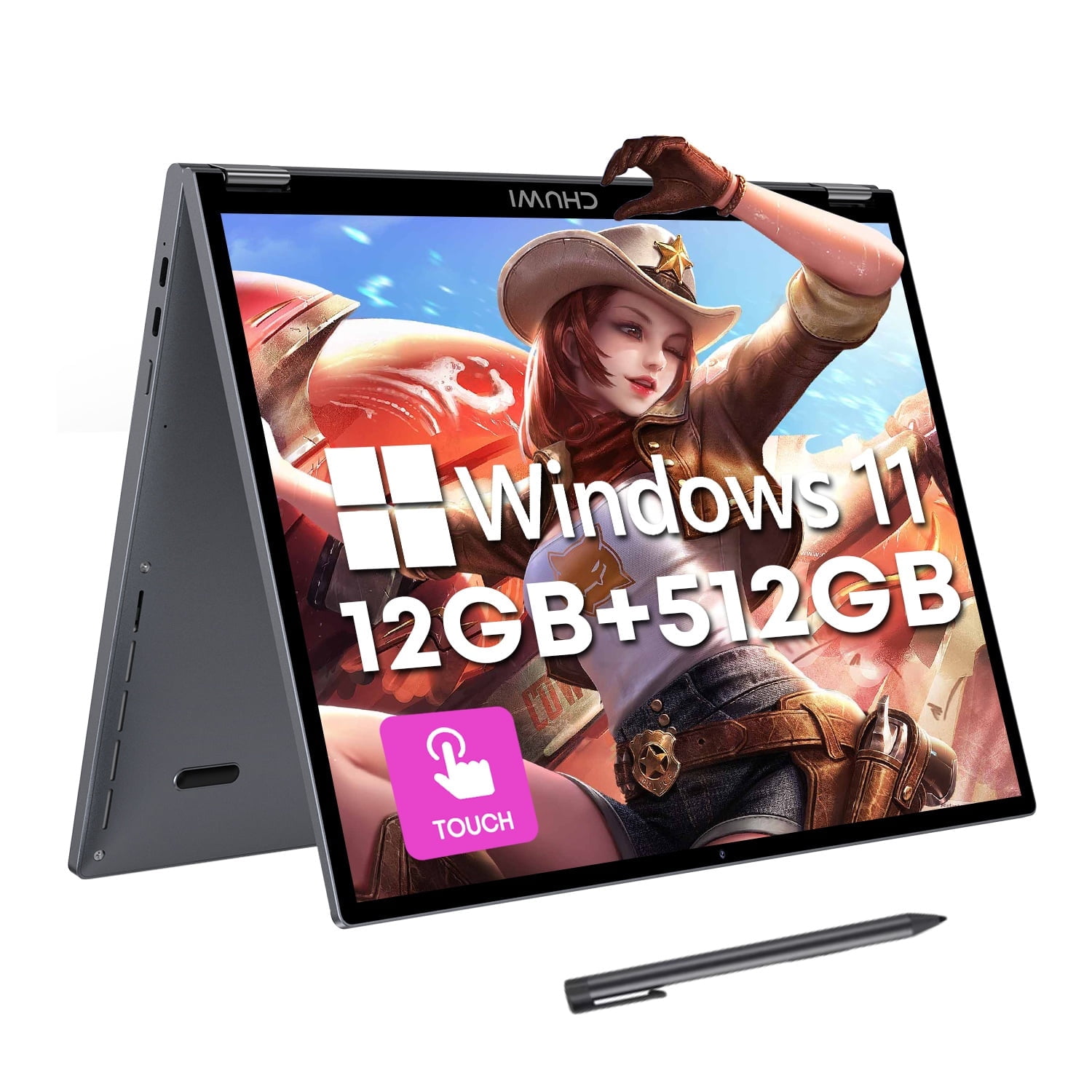 CHUWI FreeBook 2in1 ノートPC Core i3-1215U Amazon.com: CHUWI FreeBook 2 in 1 Laptop 13.4'', 16GB LPDDR5 RAM