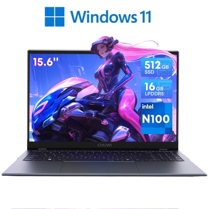 Windowsノート本体 CHUWI GemiBook Plus 16+512GB Chuwi GemiBook XPro 12th intel N100 Processor, 8GB RAM 256GB