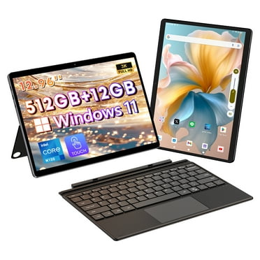 CHUWI Hi10 Max 12.96" Gaming Tablet KeyBoard Stylus Pen,512G SSD 12G ROM,Windows 11,12th Gen Intel N100(Beat to Core i3-1115G4, Up to 3.4GHz),2 in 1 Tablet Laptop PC,2880*1920 3K IPS Display