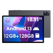 CHUWI HiPad XPro 10.51" Tablet,128GB ROM 6GB RAM,Micro SIM,Octa-Core Processor,GPS LTE Dual WIFI,Android 14,Gaming/Workstation Tablet,Phablet Unlocked+TPU Cover