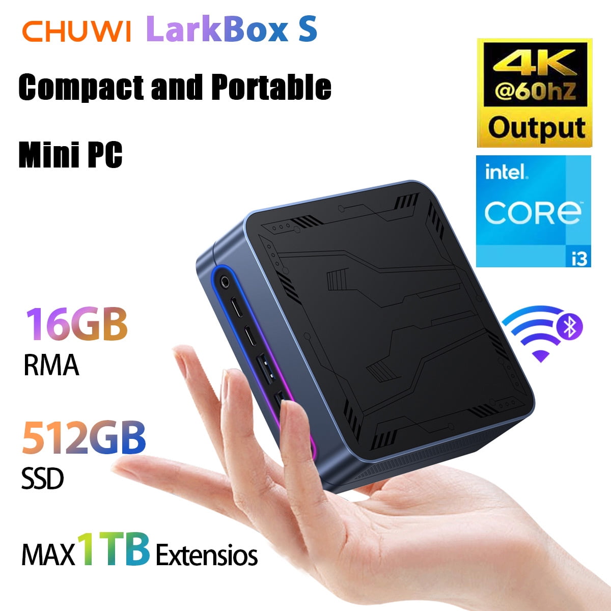 CHUWI LarkBox X N100【ACアダプター付き・SSDなし】 CHUWI LarkBox X N100【ACアダプター付き・SSDなし】 CHUWI