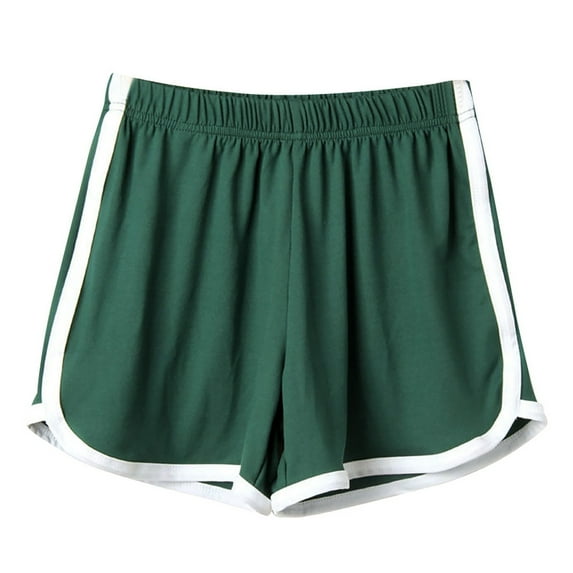CHWGFWL Business Casual Outfits for Women Fashion Women Lady Summer Sport Shorts Beach Short Pants Interview Outfits for Women (Green ,M)