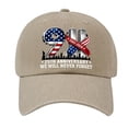 thumbnail image 1 of CHWshoes We'll Never Forget 911 Hat for Women and men Fashion Washed Vintage 9/11 25th Anniversary Memorial Baseball Caps Beige, 1 of 6