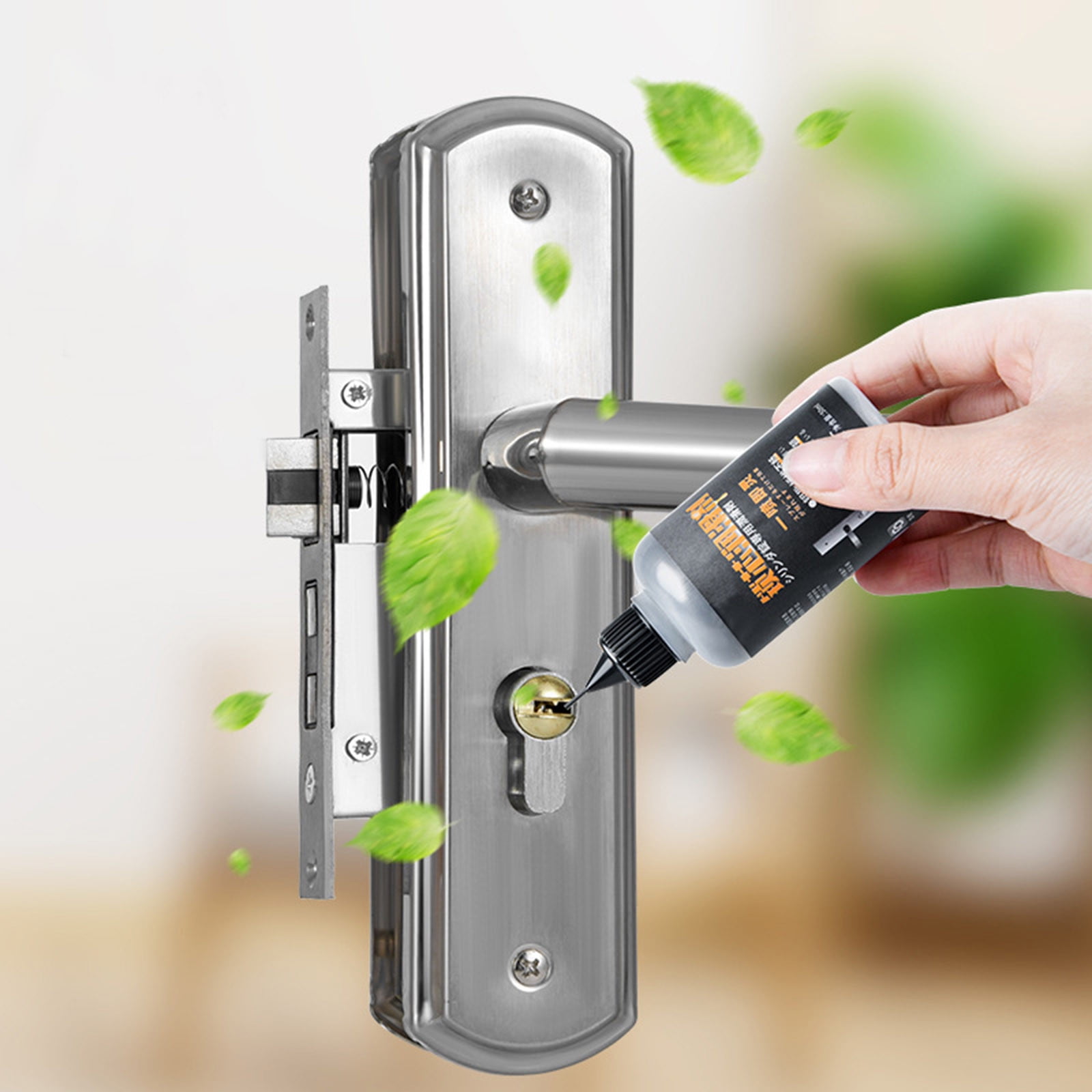 CHXonu Car Powder Door Lock & Hinge Lubricant 50ml Dry Film Lubricant