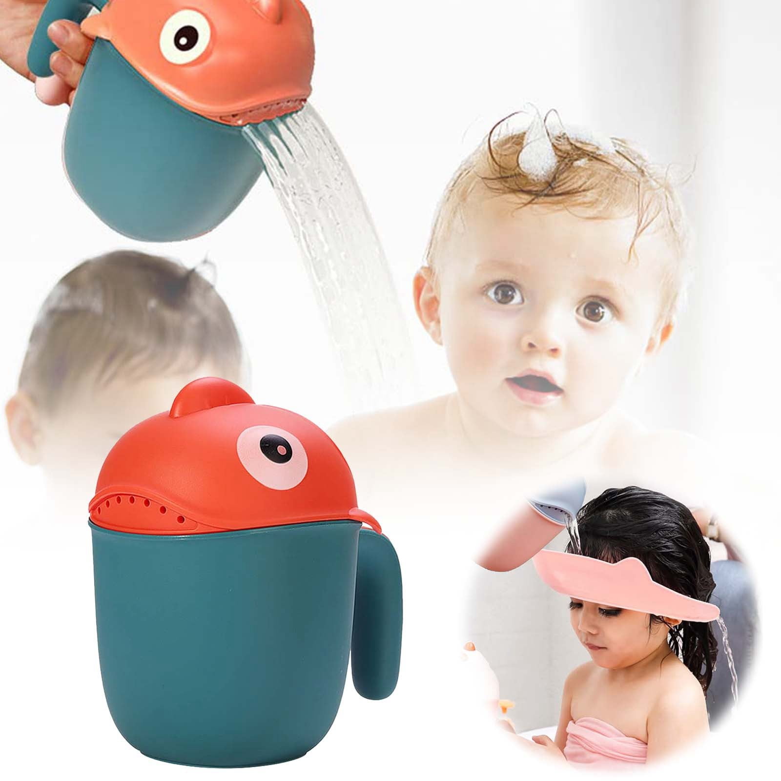 CHXonu Cute Rinse Cup Shampoo Rinse Cup Cartoon Clownfish Baby Rinse