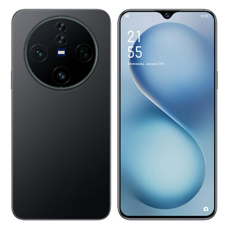 CHYCET Android Phones Unlocked for T-Mobile, Android 13 Phone(2026), 16G+512GB TF Octa Core, Dual SIM Phones Unlocked, 5000mAh, 90Hz, 6.52" HD+ Screen, 4G/GPS/Face ID-15 Ultra