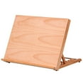 thumbnail image 1 of CHZIMADE 14''×18.5'' Adjustable Wood Art Drawing Board A3 Painting Easel with Smooth Surface, Adjustable Angle Art Easel for Artists, Children, Beginners & Student, 1 of 21