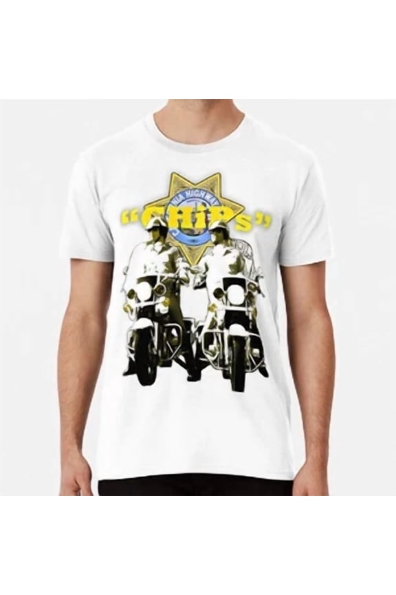 CHiPs S to 5XL Made in the USA T-Shirt