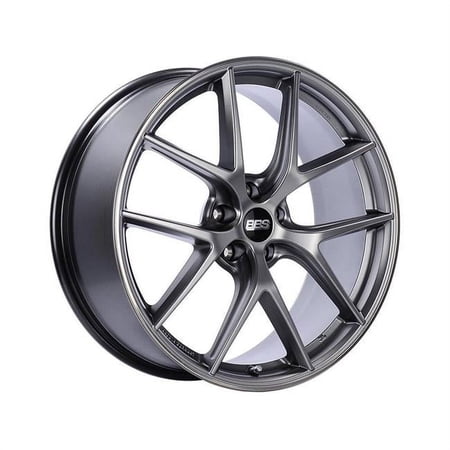 CI-R 20 x 11.5 in. 5 x 120 ET52 Platinum Satin Rim Protector Wheel - 82 mm PFS & Clip