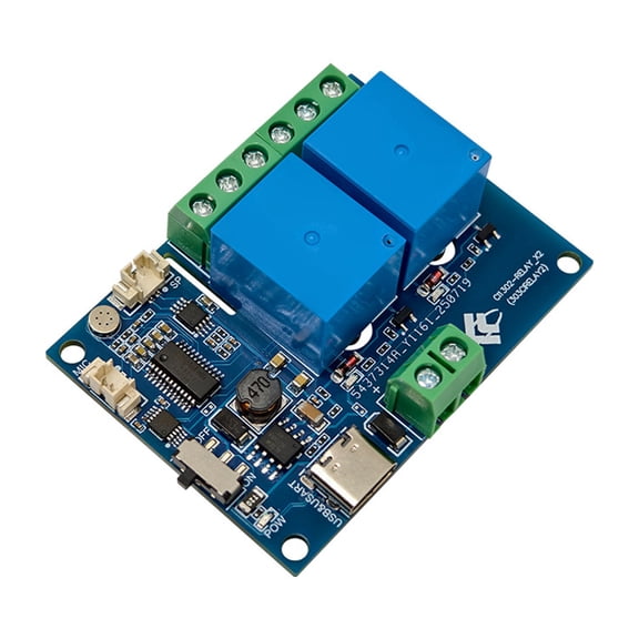 CI1302 Double Channel Voice Recognition Module Home Automation Control Module Replacement Automation Accessories