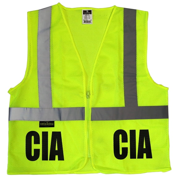CIA safety vest, High Visibility vest