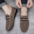 thumbnail image 1 of CIAKGIAF Mens Shoes Slip on Loafers Wide Size Round Toe Non Slip Shoes, 1 of 9