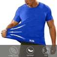 thumbnail image 1 of CIAKGIAF Plus Size T Shirts for Men Round Neck Solid Color, Breathable Quick-Dry Athletic Short Sleeved T Shirts, 1 of 6
