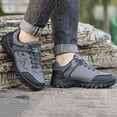 thumbnail image 1 of CIAKGIAF Shoes Men Round Toe Work Hiking Shoes,Wide Size Outdoor Casual Safety Working Footwear Shoes, 1 of 9