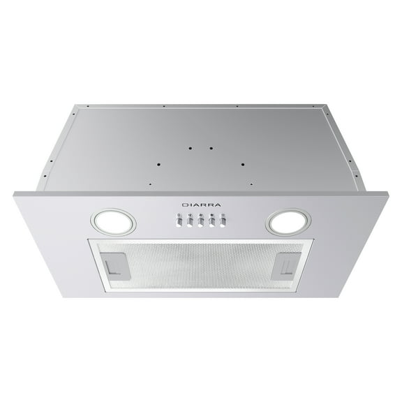 CIARRA Insert Range Hood 20 inch 450 CFM with Push Button Control Stainless Steel CAS913E52